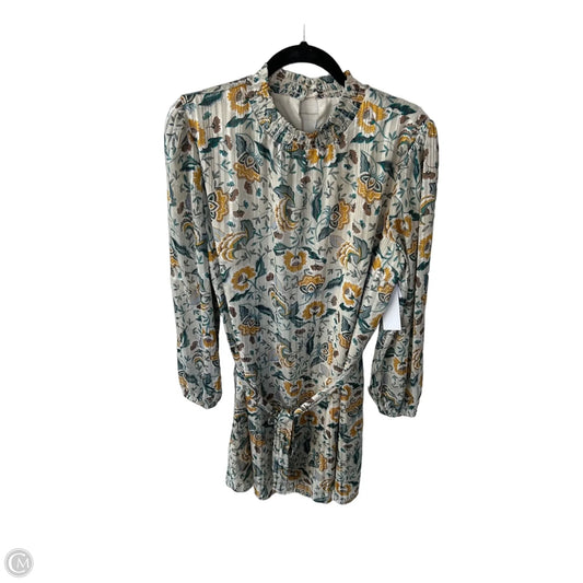 Dress Work By Ann Taylor In Cream & Yellow, Size: L