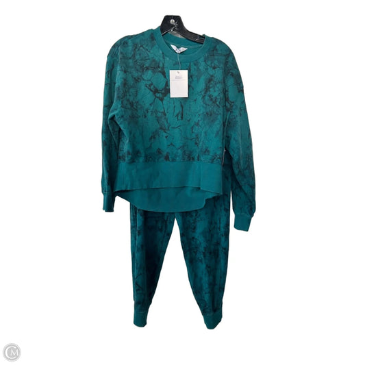Lounge Set Pants By Joy Lab In Teal, Size: S