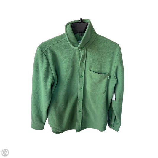 Jacket Shirt By Tna In Green, Size: S