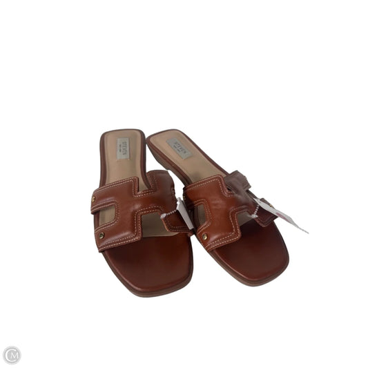 Sandals Flats By Steven In Brown, Size: 9