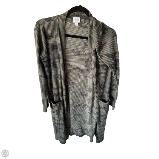 Cardigan By Peyton Jensen In Green, Size: S