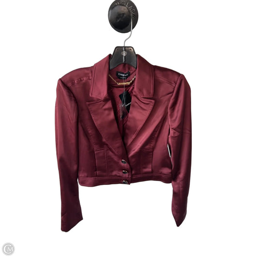 Blazer By Bebe In Maroon, Size: Xs