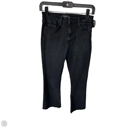 Jeans Boot Cut By Just Black In Black Denim, Size: 2