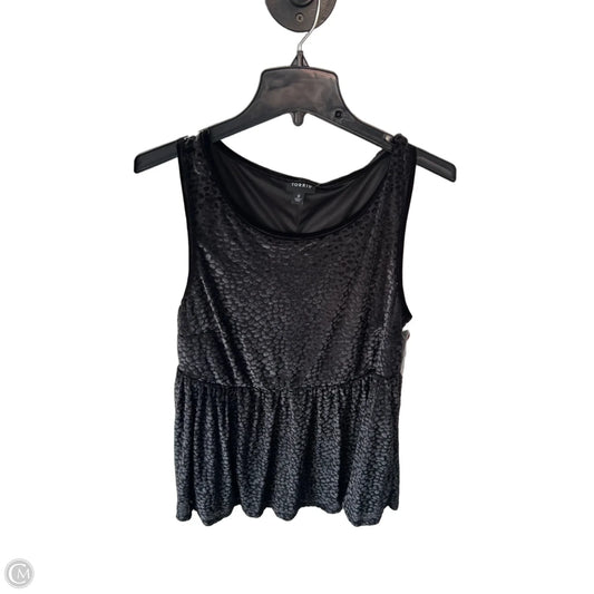 Top Sleeveless By Torrid In Black, Size: L
