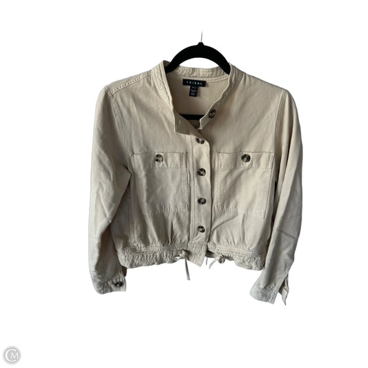Jacket Other By Tribal In Beige, Size: Xs