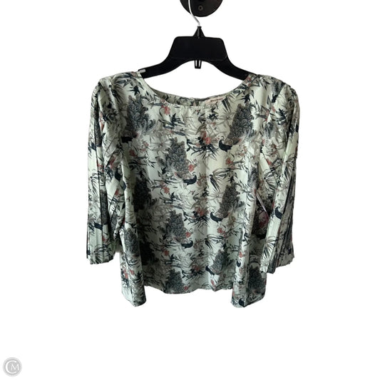Top Long Sleeve By World Market In Green, Size: S