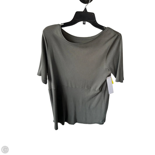 Tunic Short Sleeve By J. Jill In Green, Size: M