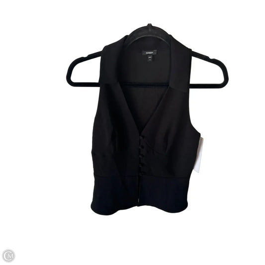 Top Sleeveless By Express In Black, Size: S