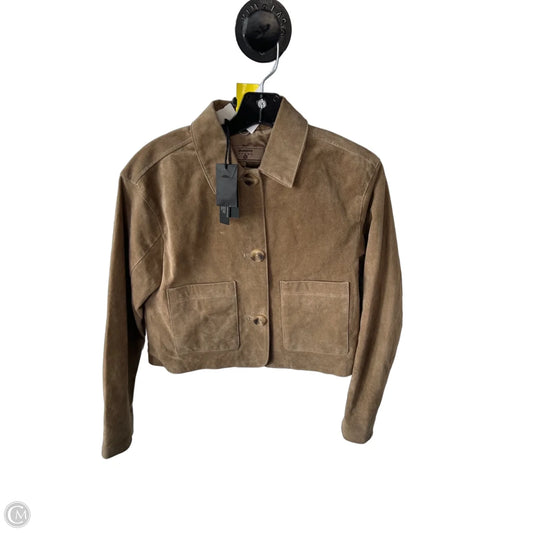 Jacket Leather By Blanknyc In Tan, Size: Xs