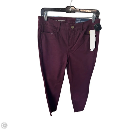 Jeans Jeggings By Talbots In Purple, Size: 6p