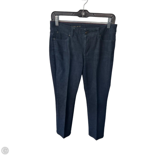 Jeans Straight By Talbots In Blue Denim, Size: 4p