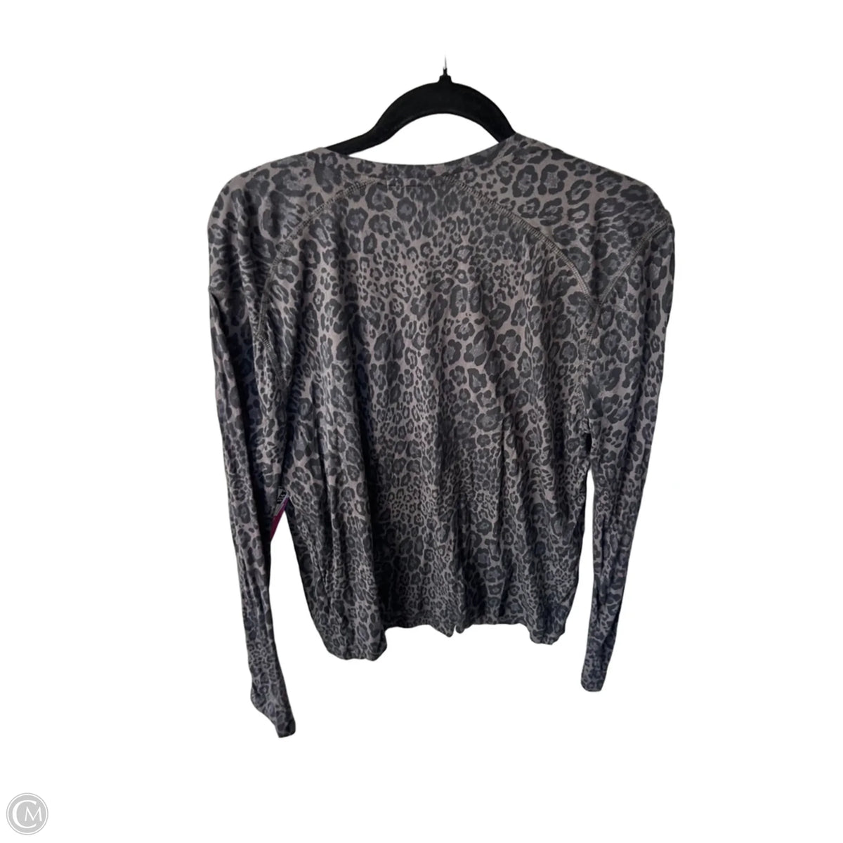 Top Long Sleeve Basic By Rails In Black & Grey, Size: L