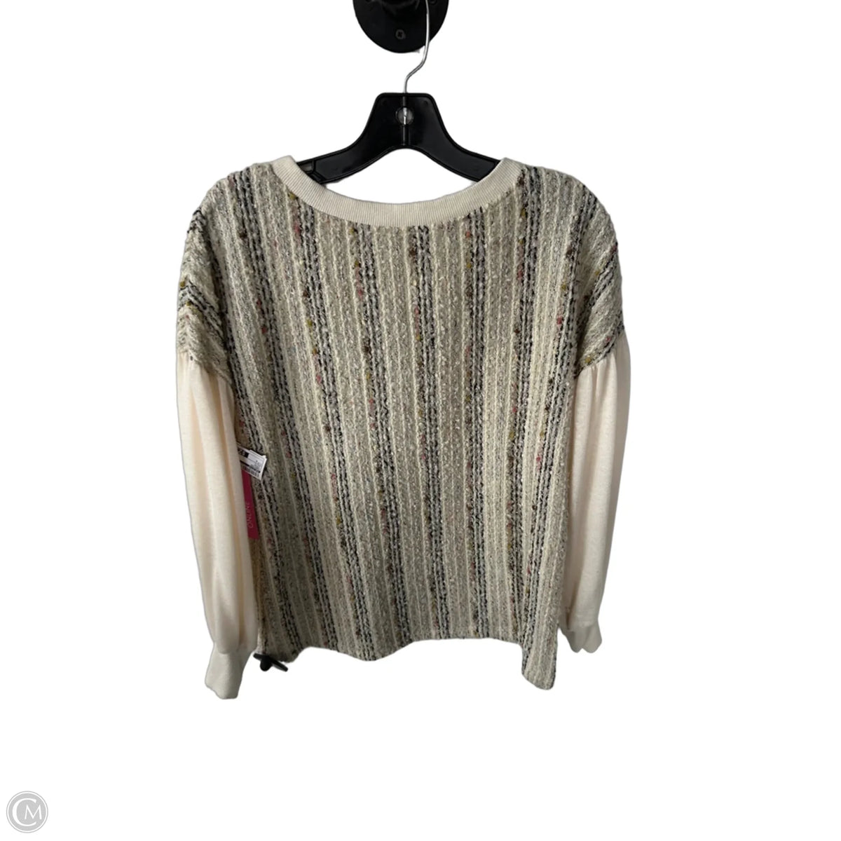 Sweater By Deletta In Cream, Size: S