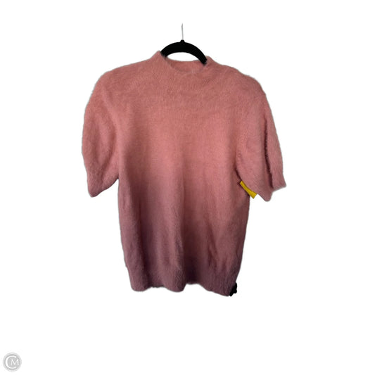 Sweater Short Sleeve By Cece In Pink, Size: M