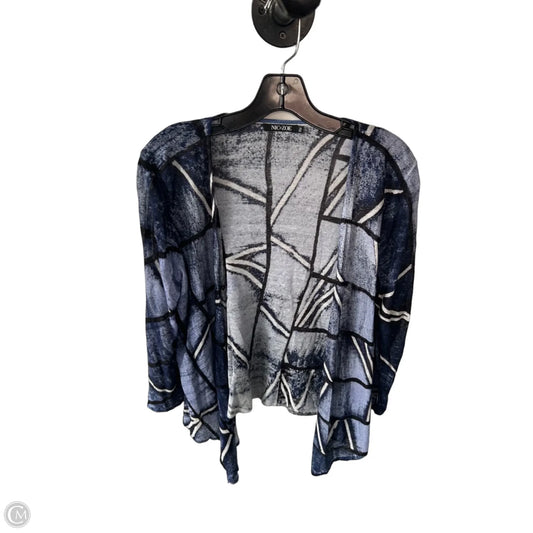 Sweater Cardigan By Nic + Zoe In Blue, Size: Mp
