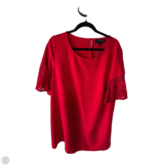 Dress Work By Lane Bryant In Red, Size: Xl
