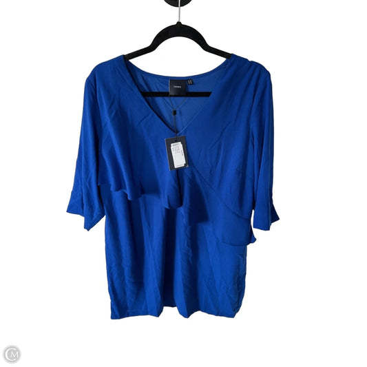 Dress Work By Clothes Mentor In Blue, Size: Xl
