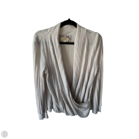Top Long Sleeve By Maeve In Cream, Size: M