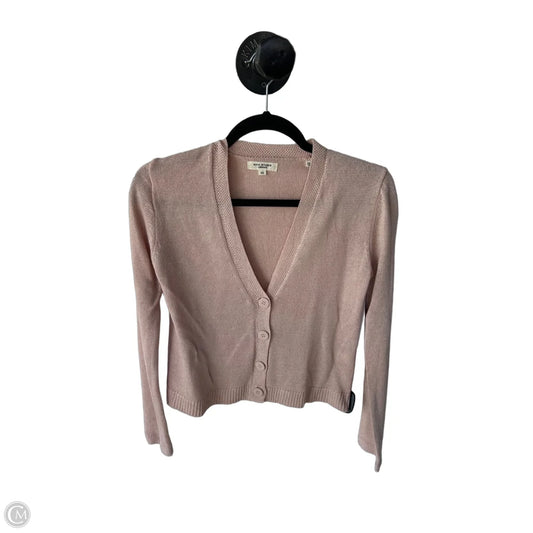 Sweater Cardigan By Max Studio In Pink, Size: Xs