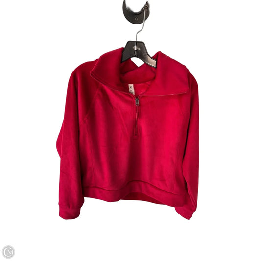 Sweatshirt Collar By Kyodan In Red, Size: L
