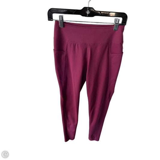 Athletic Leggings By Uniqlo In Pink, Size: 4