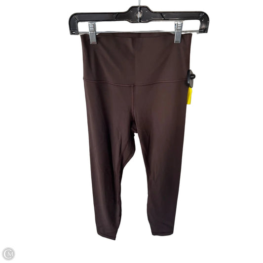 Athletic Leggings By Lululemon In Brown, Size: 6