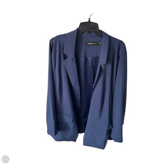 Blazer By Torrid In Blue, Size: 4x
