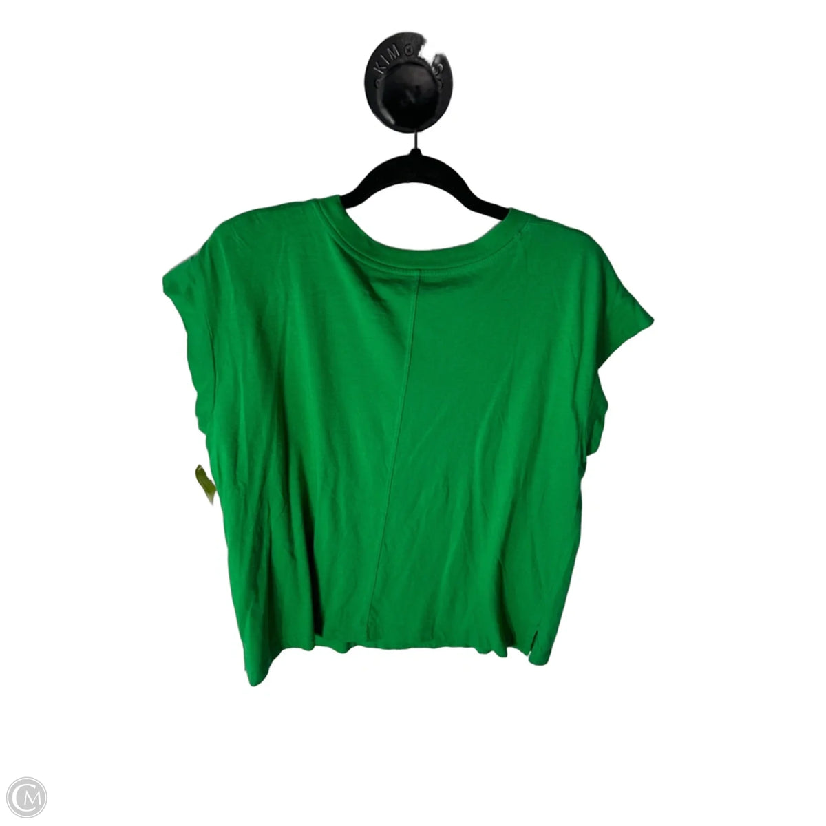 Top Short Sleeve Basic By A New Day In Green, Size: M