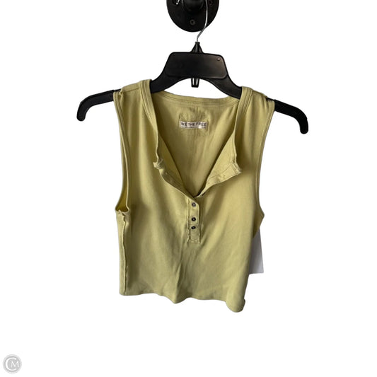 Top Sleeveless Basic By We The Free In Green, Size: L