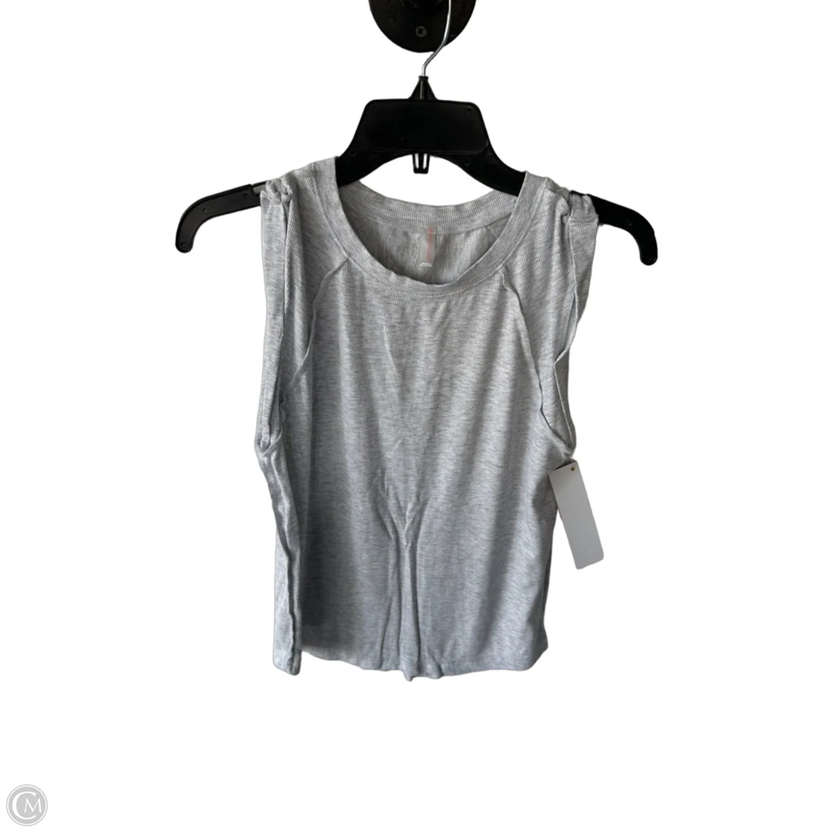 Top Sleeveless Basic By Free People In Grey, Size: L