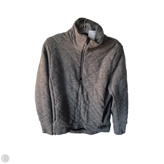Athletic Sweatshirt Collar By Lululemon In Grey, Size: S