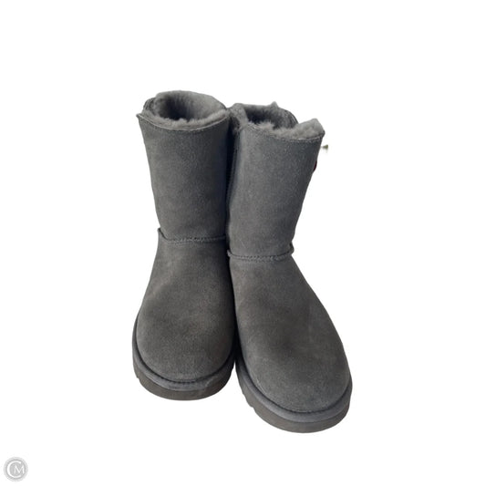 Boots Designer By Ugg In Grey, Size: 8