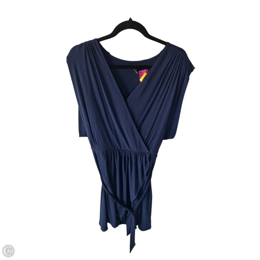 Dress Casual Short By White House Black Market In Blue, Size: L