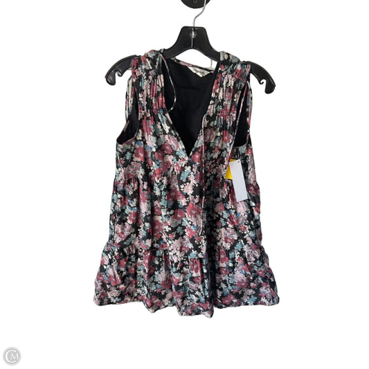 Dress Casual Short By Lucky Brand In Black & Red, Size: M