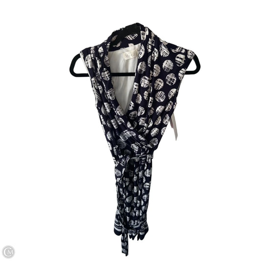 Dress Work By Eliza J In Blue & White, Size: M