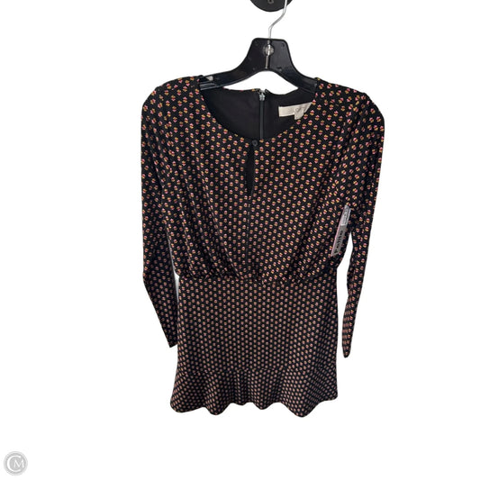Dress Work By Loft In Black & Yellow, Size: Xsp