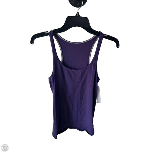 Athletic Tank Top By Lululemon In Purple, Size: M