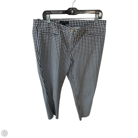 Pants Other By Ann Taylor In Black & White, Size: 12