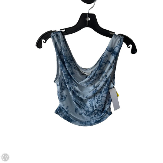 Top Sleeveless By Anthropologie In Blue, Size: S