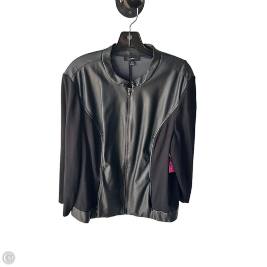Jacket Other By Alfani In Black, Size: 2x