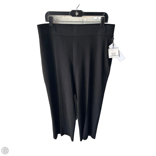 Pants Wide Leg By Anne Klein In Black, Size: 18