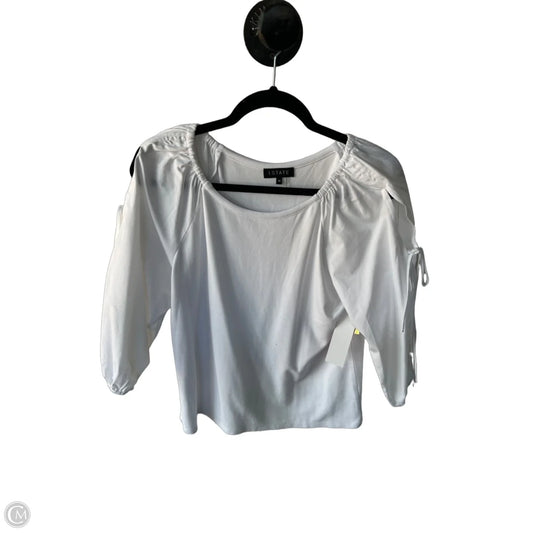 Top 3/4 Sleeve By 1.state In White, Size: M