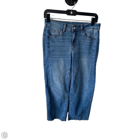 Jeans Wide Leg By Sidefeel In Blue Denim, Size: 6