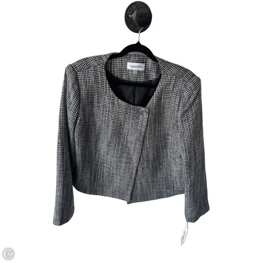 Blazer By Calvin Klein In Black & White, Size: Xl