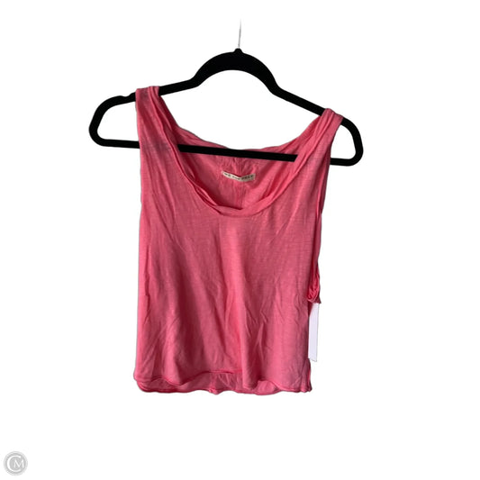 Top Sleeveless Basic By Free People In Pink, Size: L