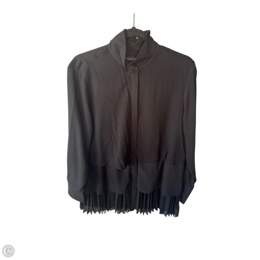 Tunic Long Sleeve By Banana Republic In Black, Size: M