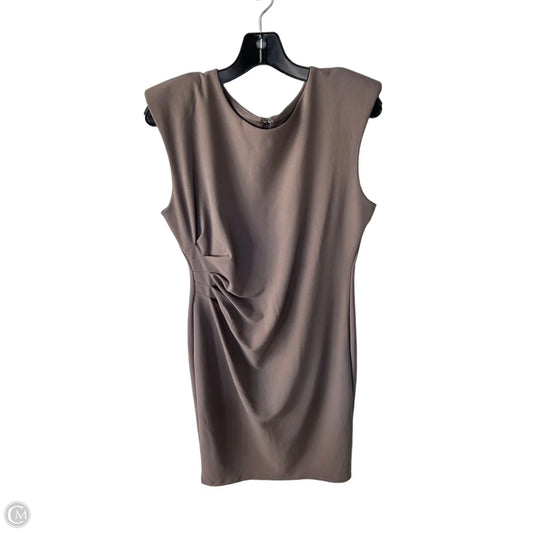 Dress Work By Express In Brown, Size: L
