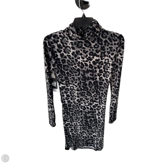 Dress Party Midi By Vince Camuto In Black & Grey, Size: Xs