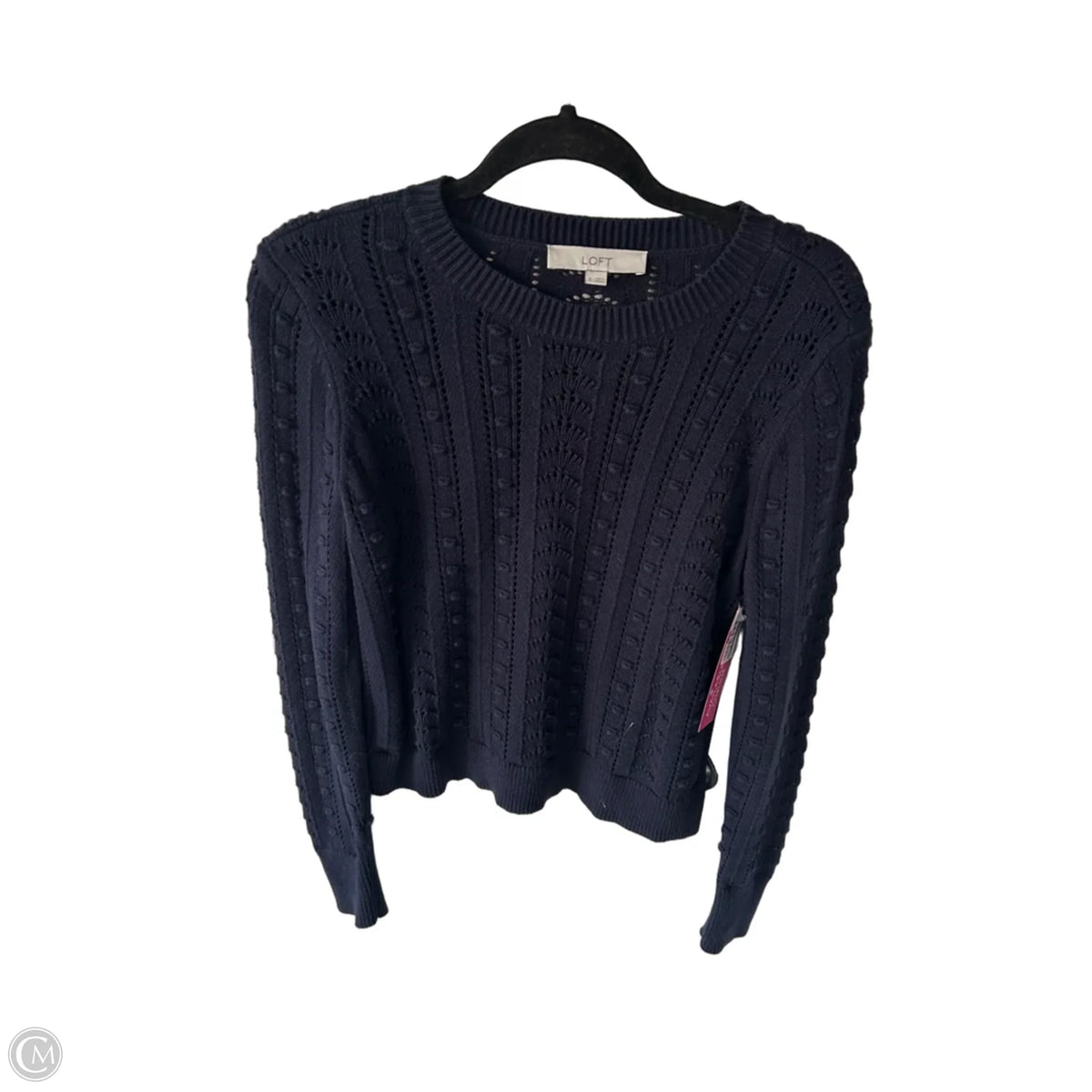 Sweater By Loft In Navy, Size: S