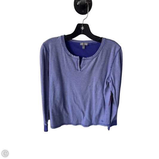 Top Long Sleeve By Talbots In Purple, Size: M